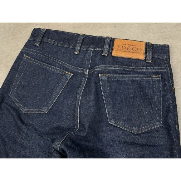 Lawless Denim & Co LD & CO Selvedge Japanese Denim Slim Lined Jeans Size 30 - Picture 4 of 8